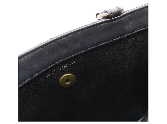 Borsa Chanel Matelassé Coco Mark Nero - vista 9