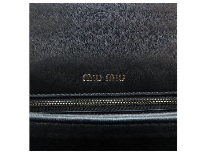 Borsa 2-Way Miu Miu Matelassé Nero - vista 6