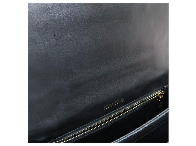 Borsa 2-Way Miu Miu Matelassé Nero - vista 8