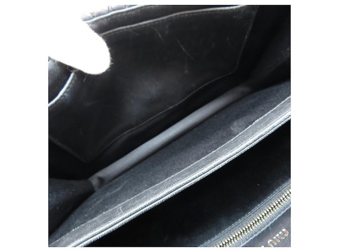 Borsa 2-Way Miu Miu Matelassé Nero - vista 9