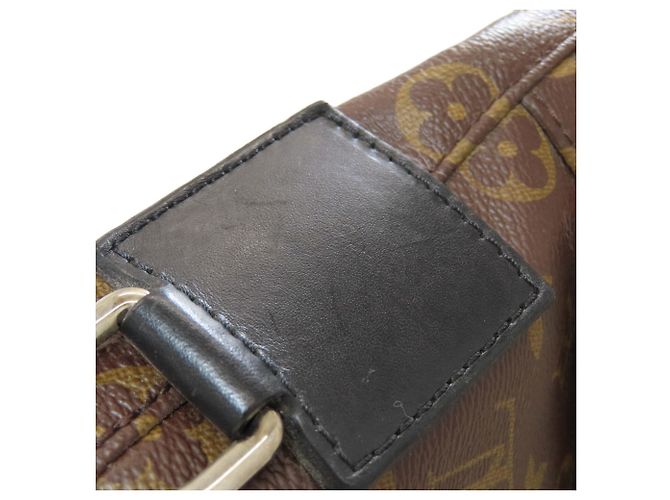 Borsa Business Louis Vuitton Monogram Macassar Marrone Nero - vista 16