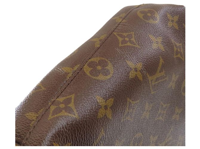 Borsa Business Louis Vuitton Monogram Macassar Marrone Nero - vista 19