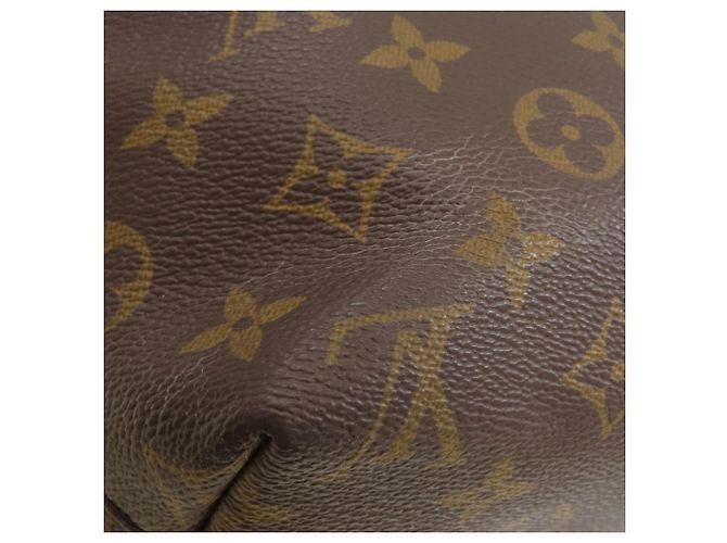 Borsa Business Louis Vuitton Monogram Macassar Marrone Nero - vista 28