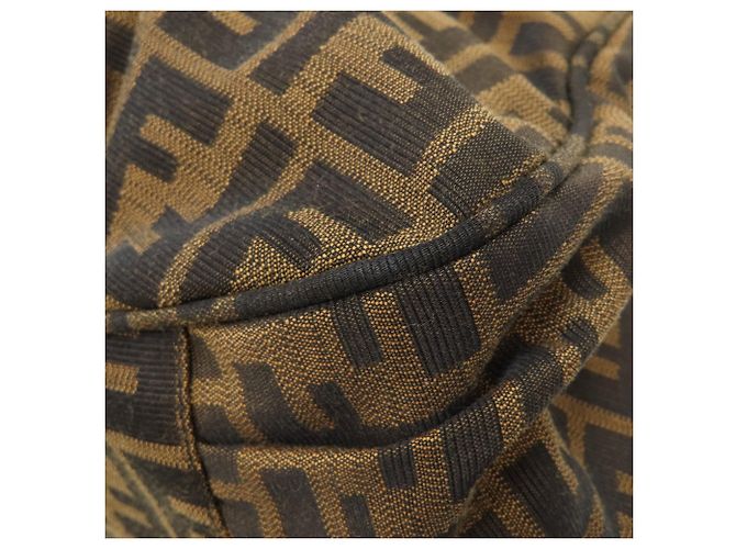 Borsa Fendi Zucca Canvas Marrone - vista 12