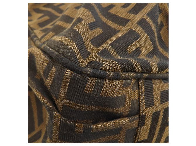 Borsa Fendi Zucca Canvas Marrone - vista 13