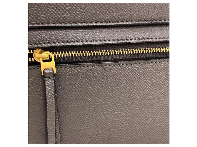 Céline Borsa a mano Celine Belt Bag Micro Marrone - vista 13