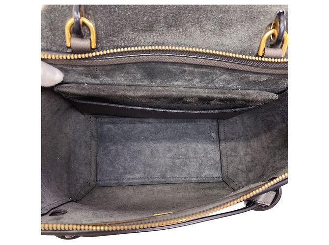 Céline Borsa a mano Celine Belt Bag Micro Marrone - vista 5