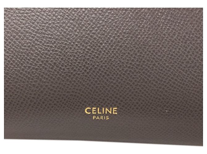 Céline Borsa a mano Celine Belt Bag Micro Marrone - vista 7