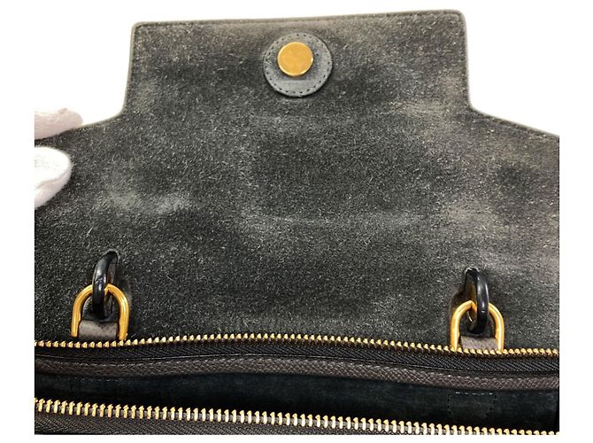 Céline Borsa a mano Celine Belt Bag Micro Marrone - vista 8
