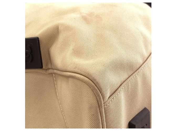 Borsa Boston Chanel Sport Line Nero Beige - vista 16