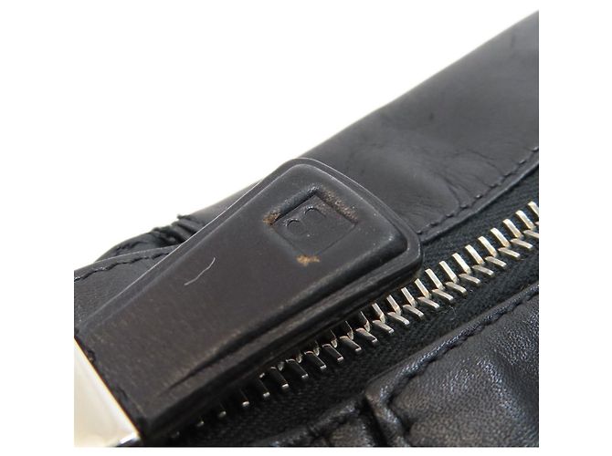 Borsa a tracolla in pelle monospalla Bally da donna Nero - vista 14