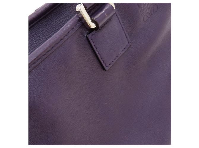 Borsa Loewe Amazona 2-Way Porpora - vista 10