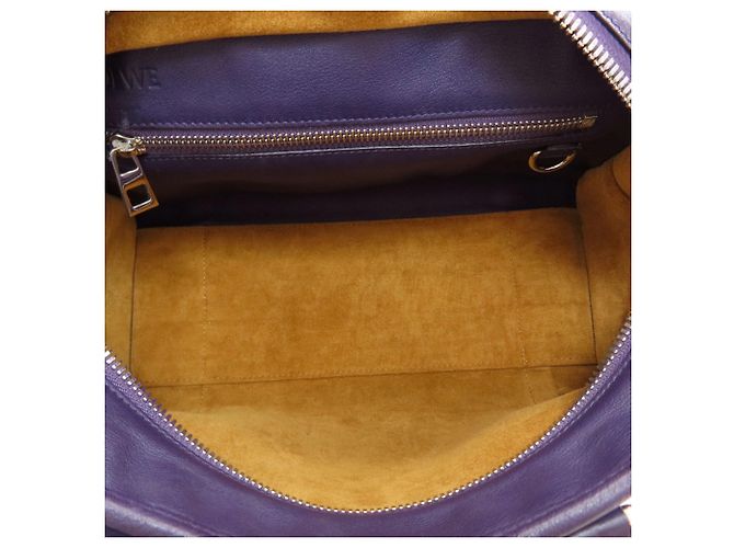 Borsa Loewe Amazona 2-Way Porpora - vista 5