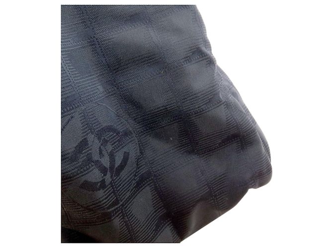 Borsa Tote Chanel New Travel Line MM Nero - vista 12