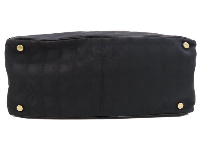 Borsa Tote Chanel New Travel Line MM Nero - vista 4