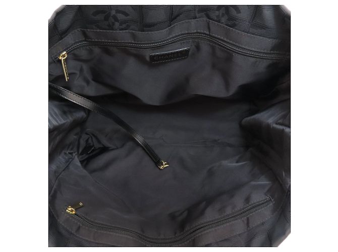 Borsa Tote Chanel New Travel Line MM Nero - vista 5