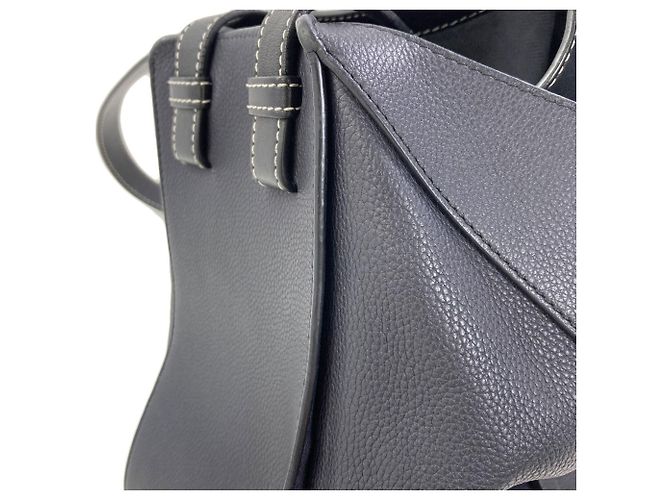 Loewe Hammock Small 2-Way Handtasche Marineblau - Ansicht 10