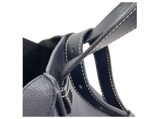 Loewe Hammock Small 2-Way Handtasche Marineblau - Ansicht 17