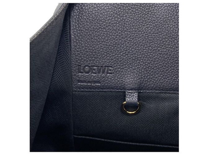 Loewe Hammock Small 2-Way Handtasche Marineblau - Ansicht 6