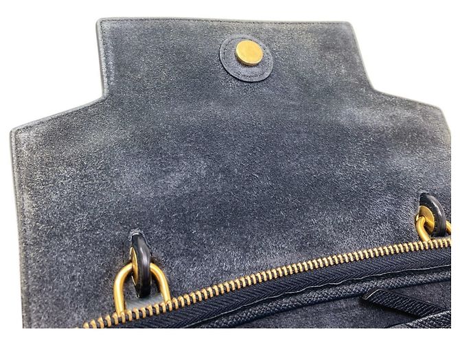 Céline Borsa a mano 2-Way Celine Belt Bag Blu navy - vista 9