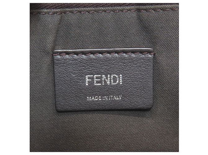 Borsa Fendi By The Way Medium Monster Nero Crudo - vista 6