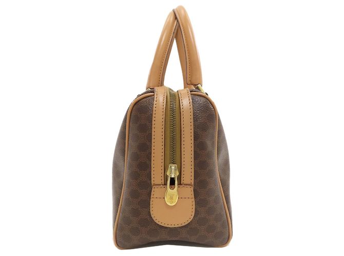 Céline Borsa Celine con motivo Macadam Marrone - vista 3