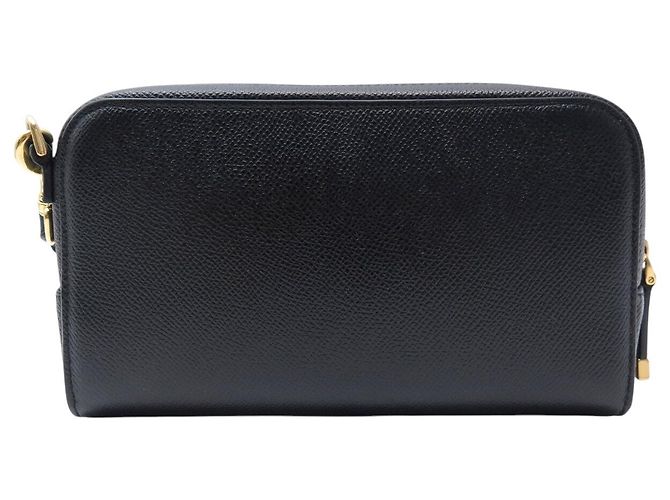 NUOVA BORSA CHRISTIAN DIOR CARO DOUBLE S7431UBAE CON TRACOLLA Nero - vista 2