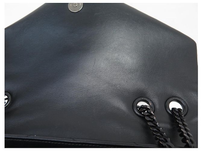 SAINT LAURENT LOULOU MEDIUM 574946 SO BLACK BORSA A MANO BORSA A TRACCOLLA Nero - vista 17