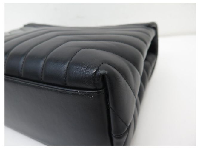 SAINT LAURENT LOULOU MEDIUM 574946 SO BLACK BORSA A MANO BORSA A TRACCOLLA Nero - vista 20