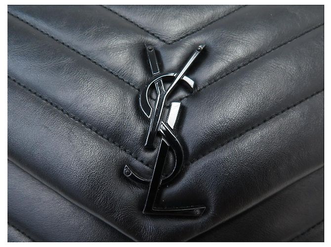 SAINT LAURENT LOULOU MEDIUM 574946 SO BLACK BORSA A MANO BORSA A TRACCOLLA Nero - vista 7