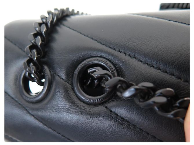 SAINT LAURENT LOULOU MEDIUM 574946 SO BLACK BORSA A MANO BORSA A TRACCOLLA Nero - vista 9