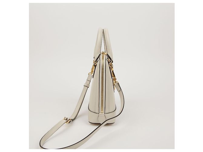 Gucci Borsa a mano e a tracolla Horsebit Small Top Handle Bianco - vista 5