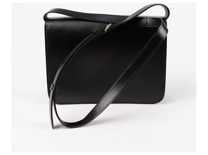 Burberry Borsa a tracolla e spalla Tb Medium Nero - vista 4