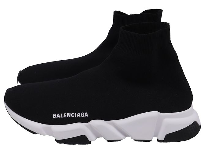 Everyday Balenciaga Speed Trainer Schuhe aus schwarzem Polyester - Ansicht 4