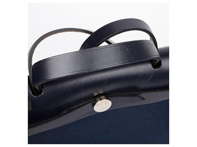 Hermès Borsa Tote Shoulder Bag Blu - vista 10