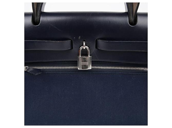 Hermès Borsa Tote Shoulder Bag Blu - vista 5