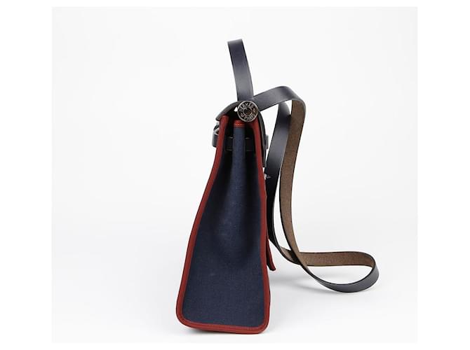 Hermès Borsa Tote Shoulder Bag Blu - vista 6