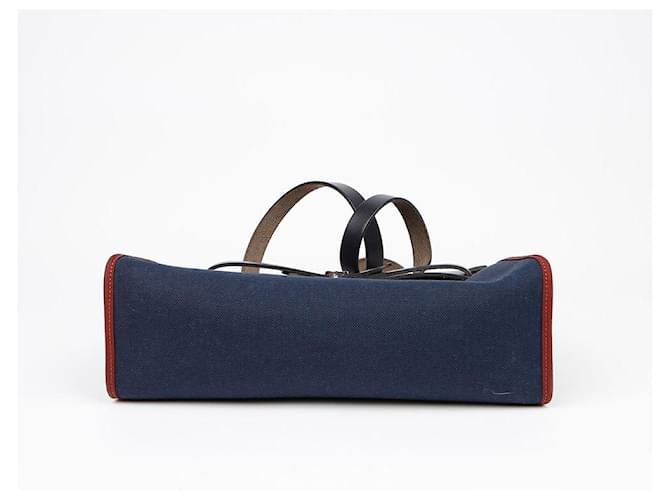 Hermès Borsa Tote Shoulder Bag Blu - vista 7