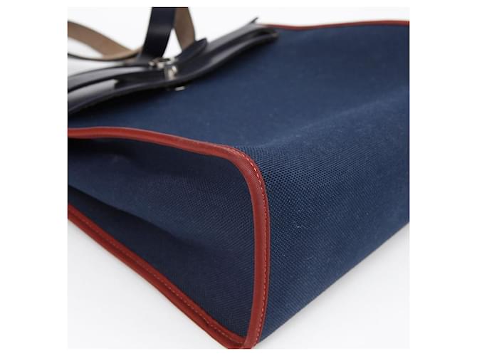 Hermès Borsa Tote Shoulder Bag Blu - vista 8