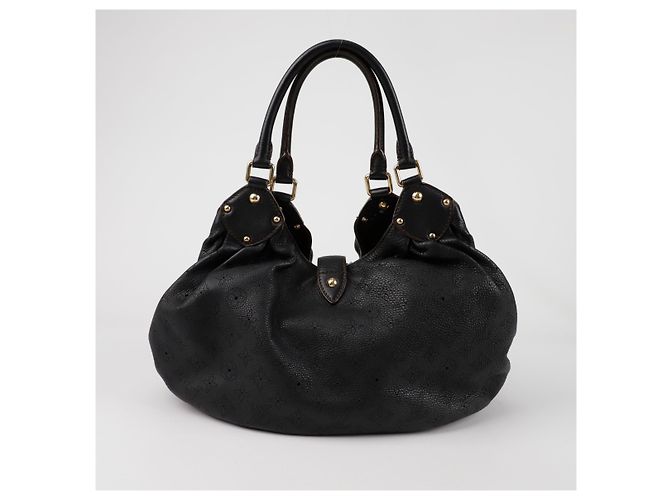 Louis Vuitton Borsa a spalla Mahina Leo Tote Nero - vista 4