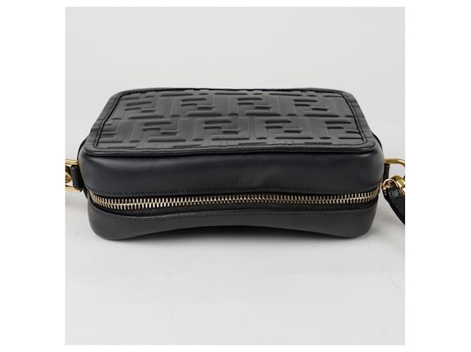 Fendi Borsa a Tracolla Camera Ff Nero - vista 5