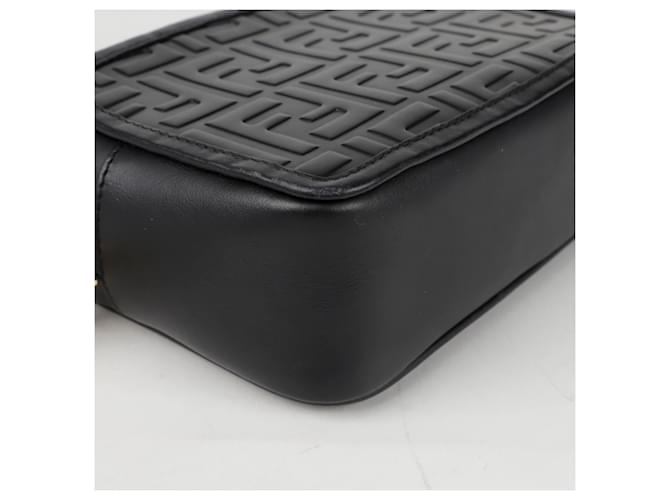 Fendi Borsa a Tracolla Camera Ff Nero - vista 6