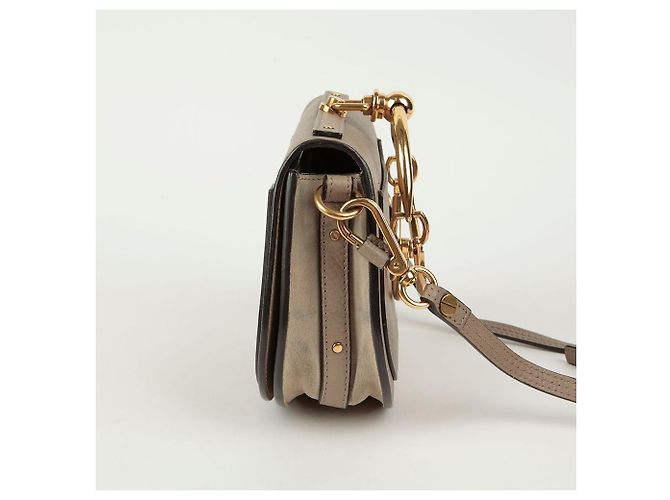 Chloé Saco de Ombro Nile Small Tote Cinza - vista 6