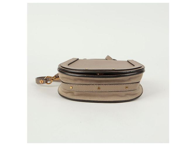 Chloé Saco de Ombro Nile Small Tote Cinza - vista 9