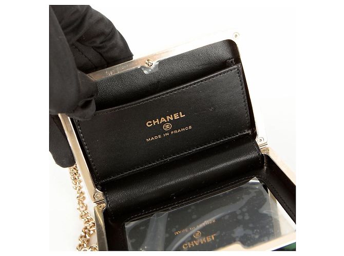 Chanel Borsa a tracolla Boy Minodier Nero - vista 10