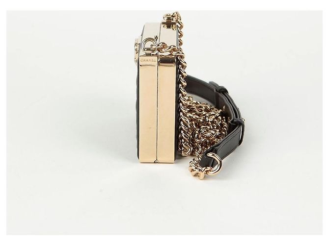 Chanel Borsa a tracolla Boy Minodier Nero - vista 4
