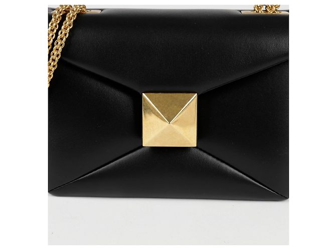 Valentino Garavani Borsa a tracolla One Stud Chain Nero - vista 2