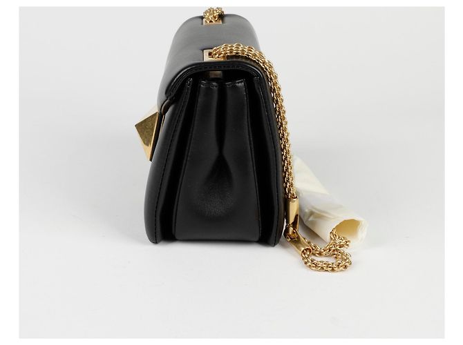 Valentino Garavani Borsa a tracolla One Stud Chain Nero - vista 5