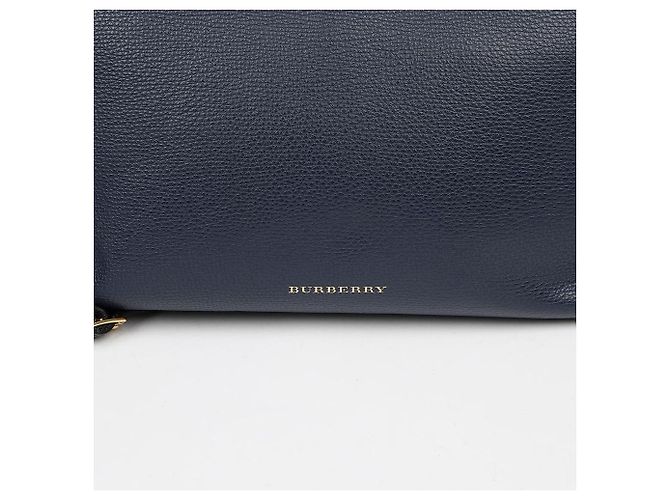 Burberry Borsa a tracolla Tote Banner Medium Nero - vista 3