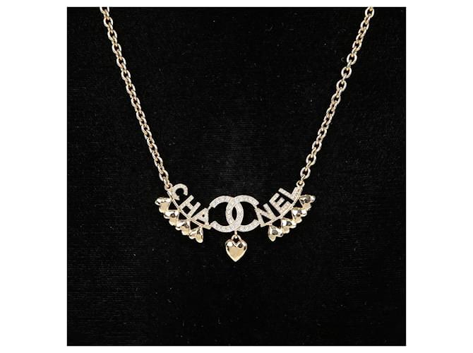 Chanel Collana Cuore con Logo Cc Multicolore - vista 2